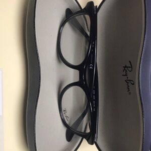 Ray-Ban 5356 52 eye size  Black Men's Glasses. NEW w/ case. Rare find